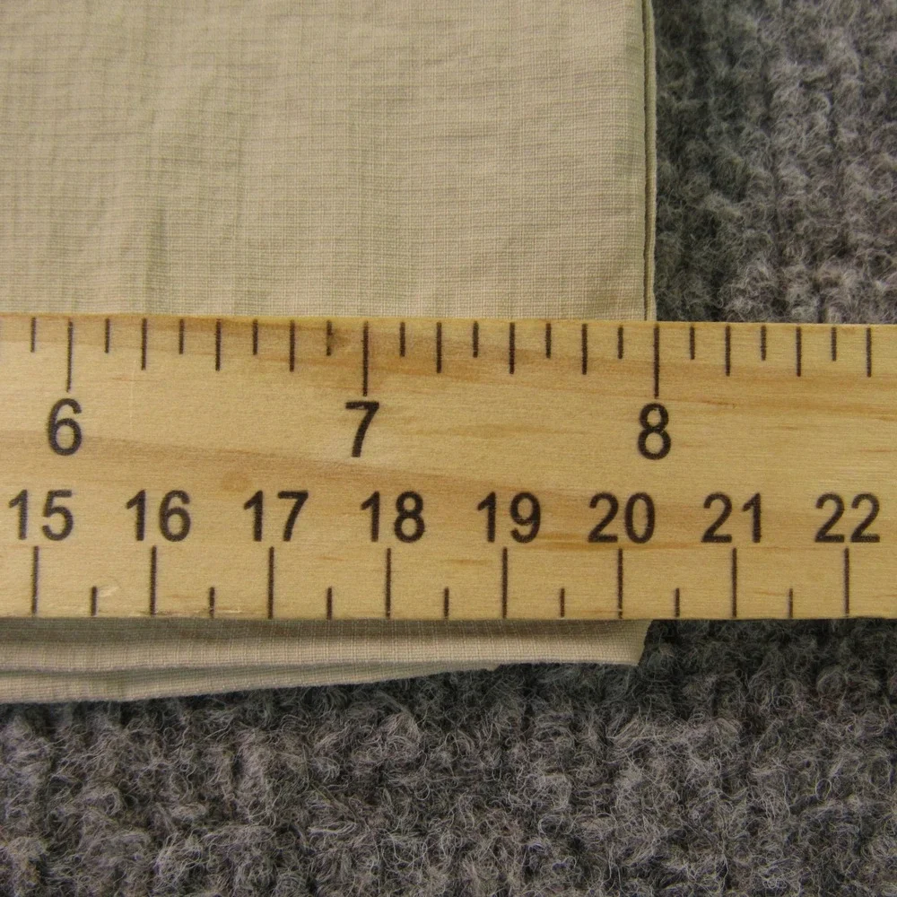 Columbia Pants Men Medium PFG Convertible Cargo Tan Nylon Ripstop Hiking Fishing